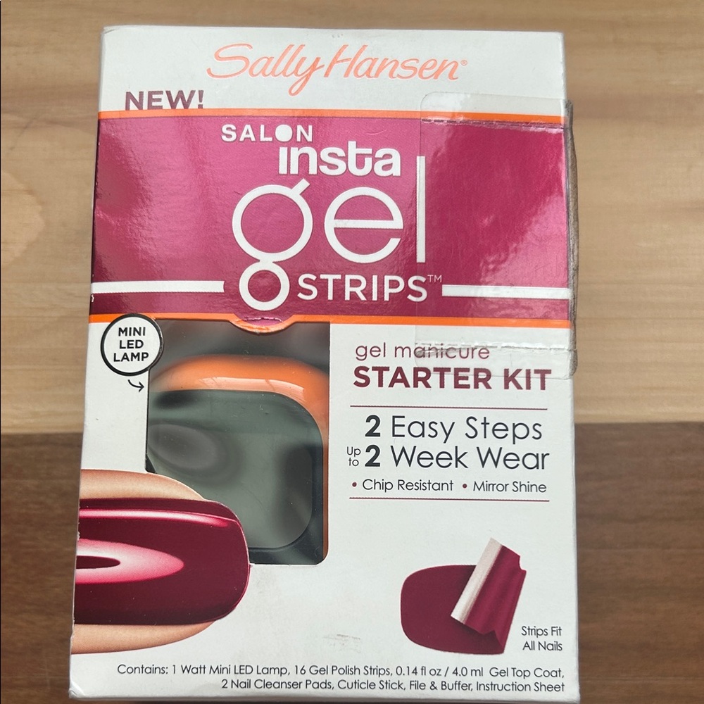 Sally Hansen Gel Manicure Starter Kit - Red